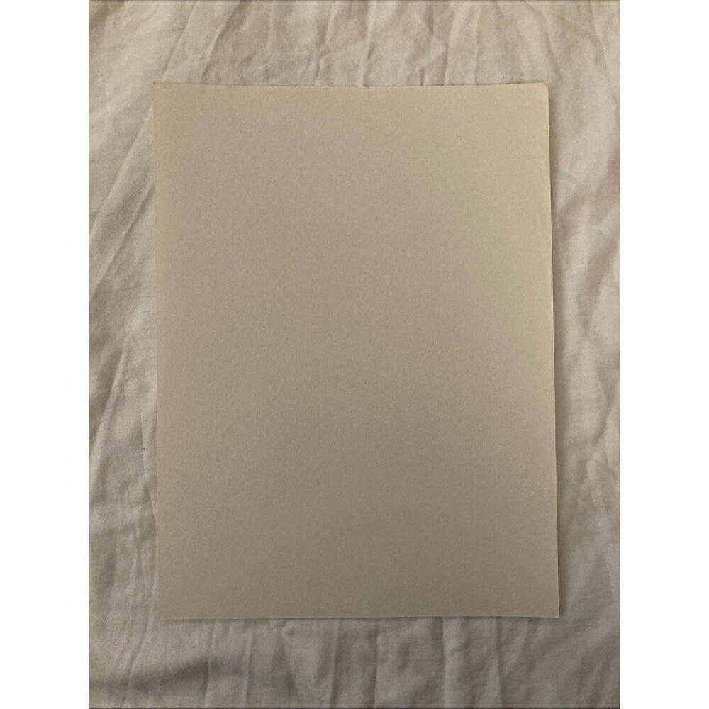 White Construction Paper | 12 Inches By 9 Inches | 1 Sheet Only